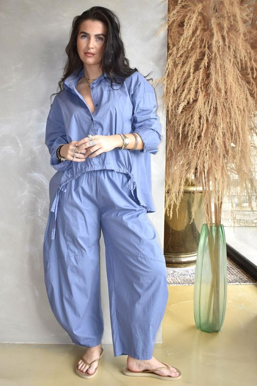 Paloma French Tuck Shirt Denim